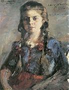 Wilhelmine mit Zopfen Lovis Corinth